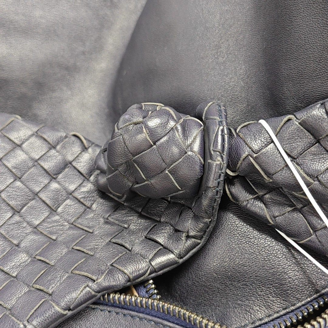 Calfskin Shoulder Bag Purple