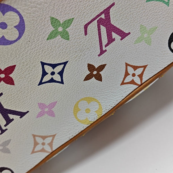 LV × TM THEDA GM Monogram Coated Canvas White