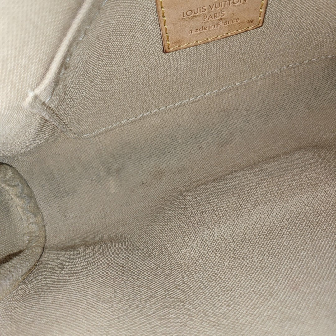 FAVORITE PM Damier Azur Coated Canvas White