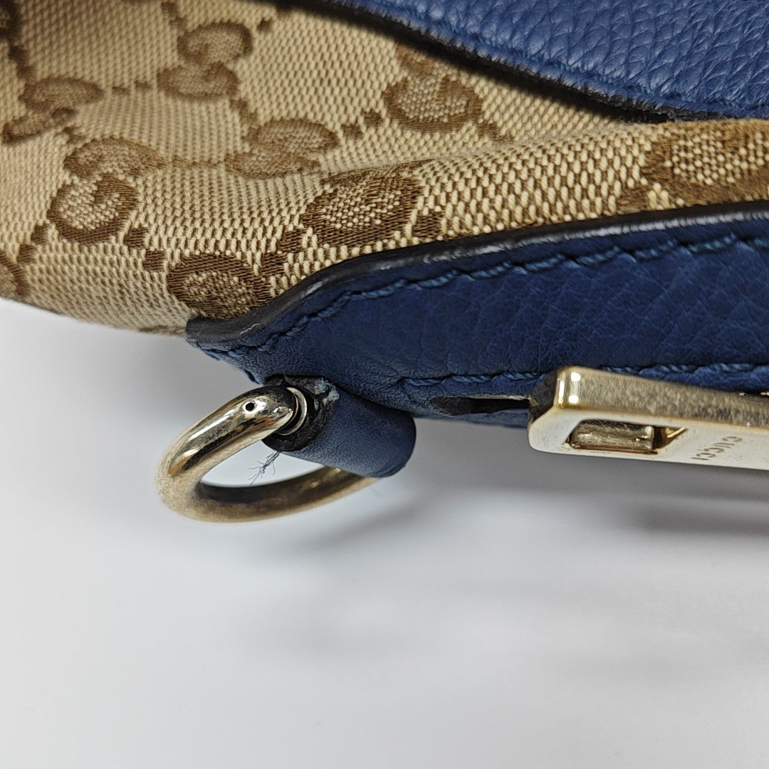 Monogram Canvas Tote Bag Medium Beige