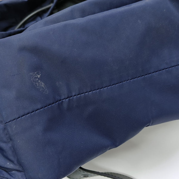 The Rucksack Large Nylon Blue