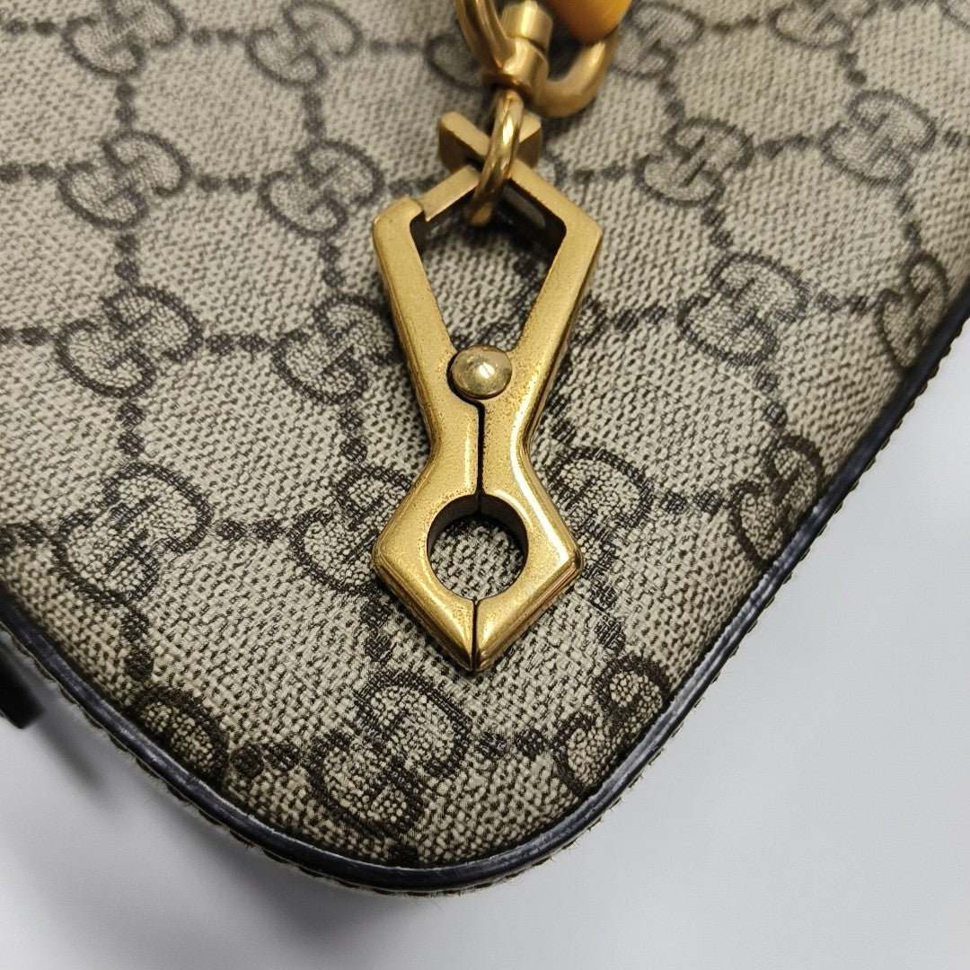 Neo Vintage Monogram Coated Canvas Beige