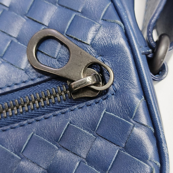 Calfskin Crossbody Bag Blue
