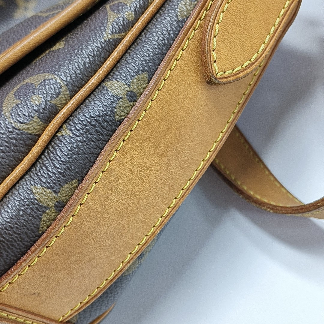 TULUM GM Monogram Coated Canvas Brown
