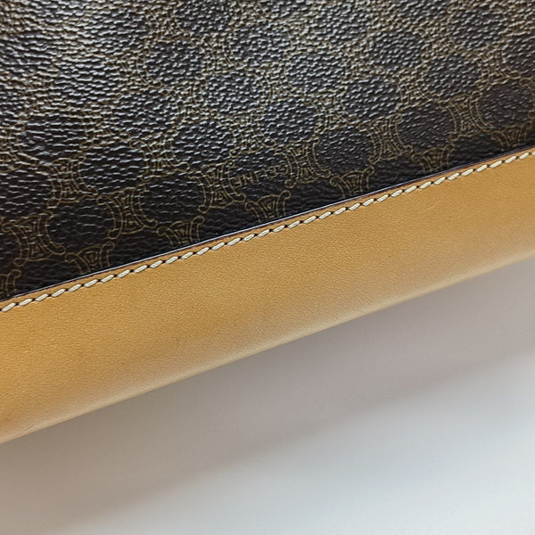 MACADAM TOTE Coated Canvas Brown