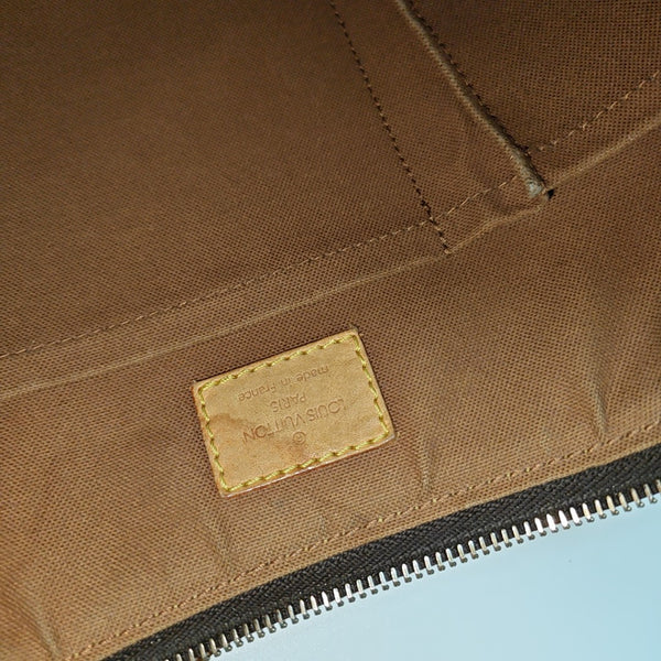 TULUM GM Monogram Coated Canvas Brown