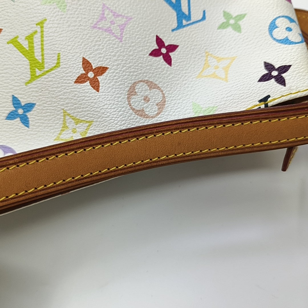 LV × TM ELIZA Monogram Coated Canvas White