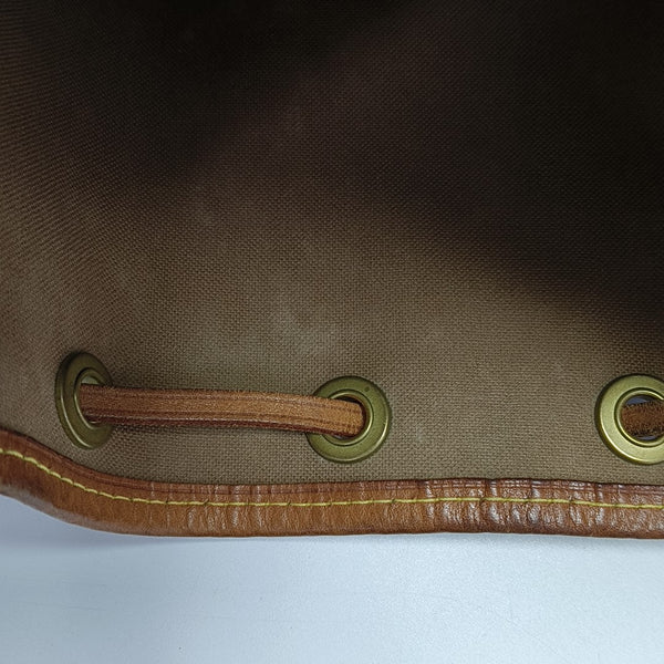 NOÉ BB Monogram Coated Canvas Brown