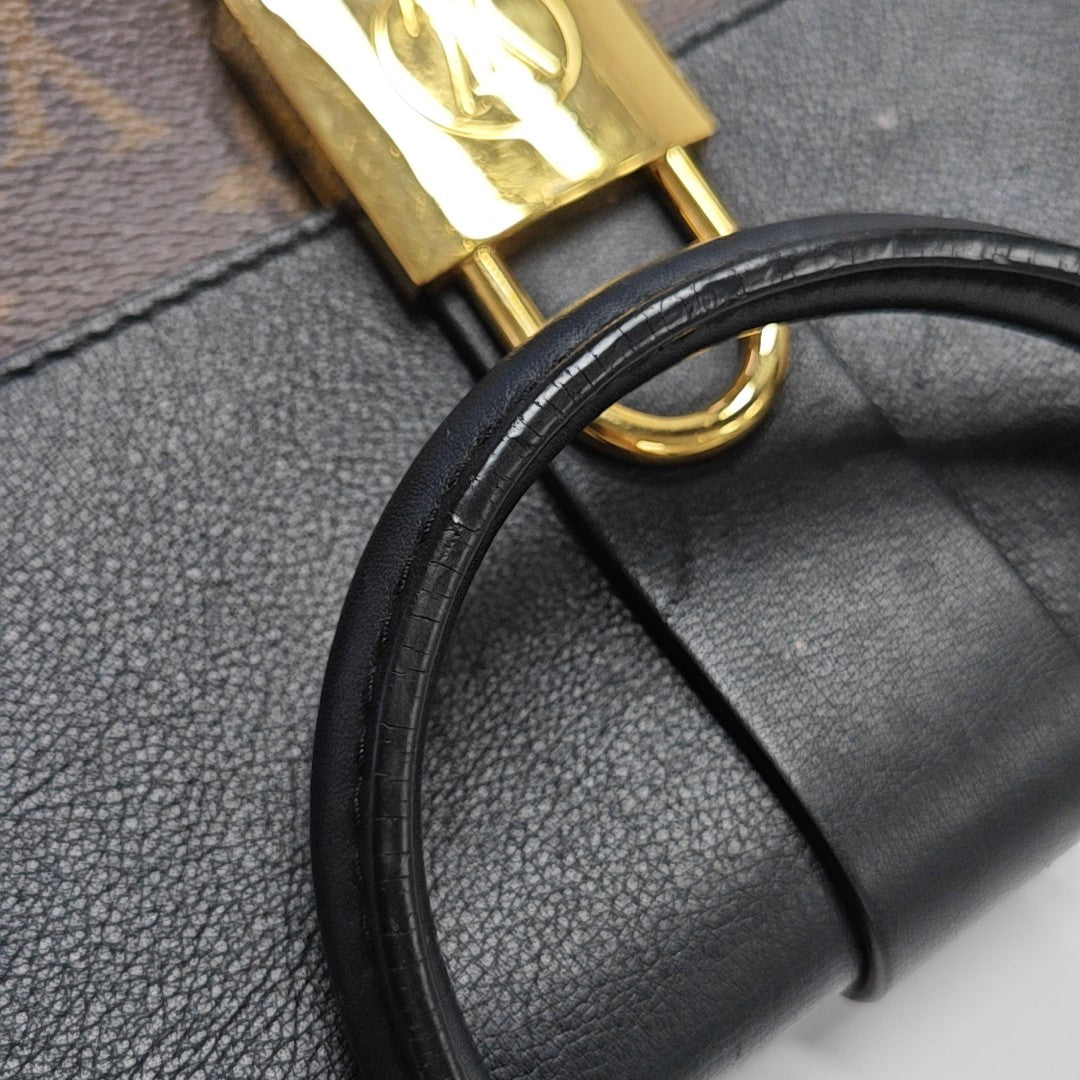 LOCKY BB Monogram Coated Canvas Brown
