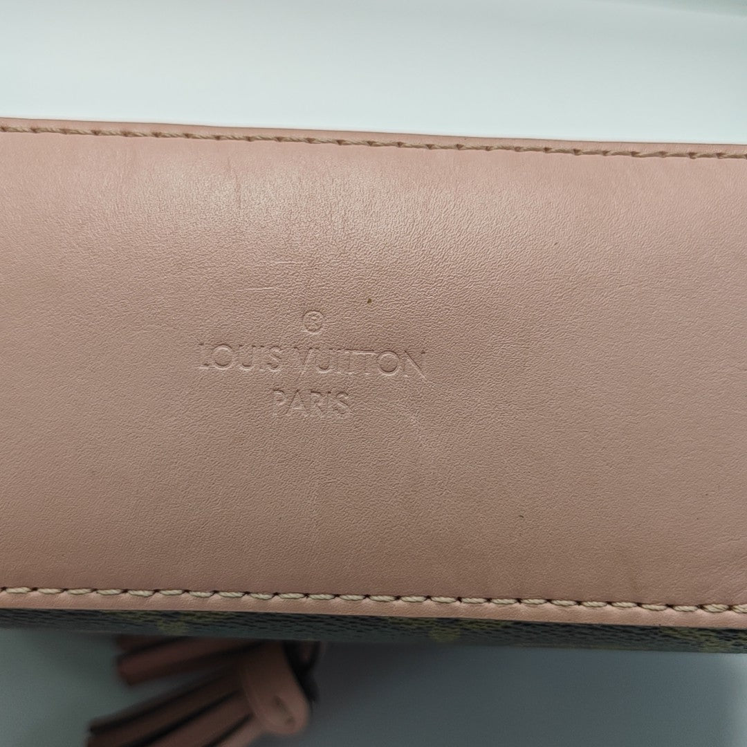 SAINTONGE Monogram Coated Canvas Brown