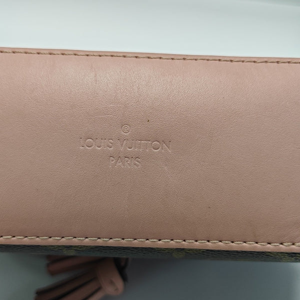SAINTONGE Monogram Coated Canvas Brown