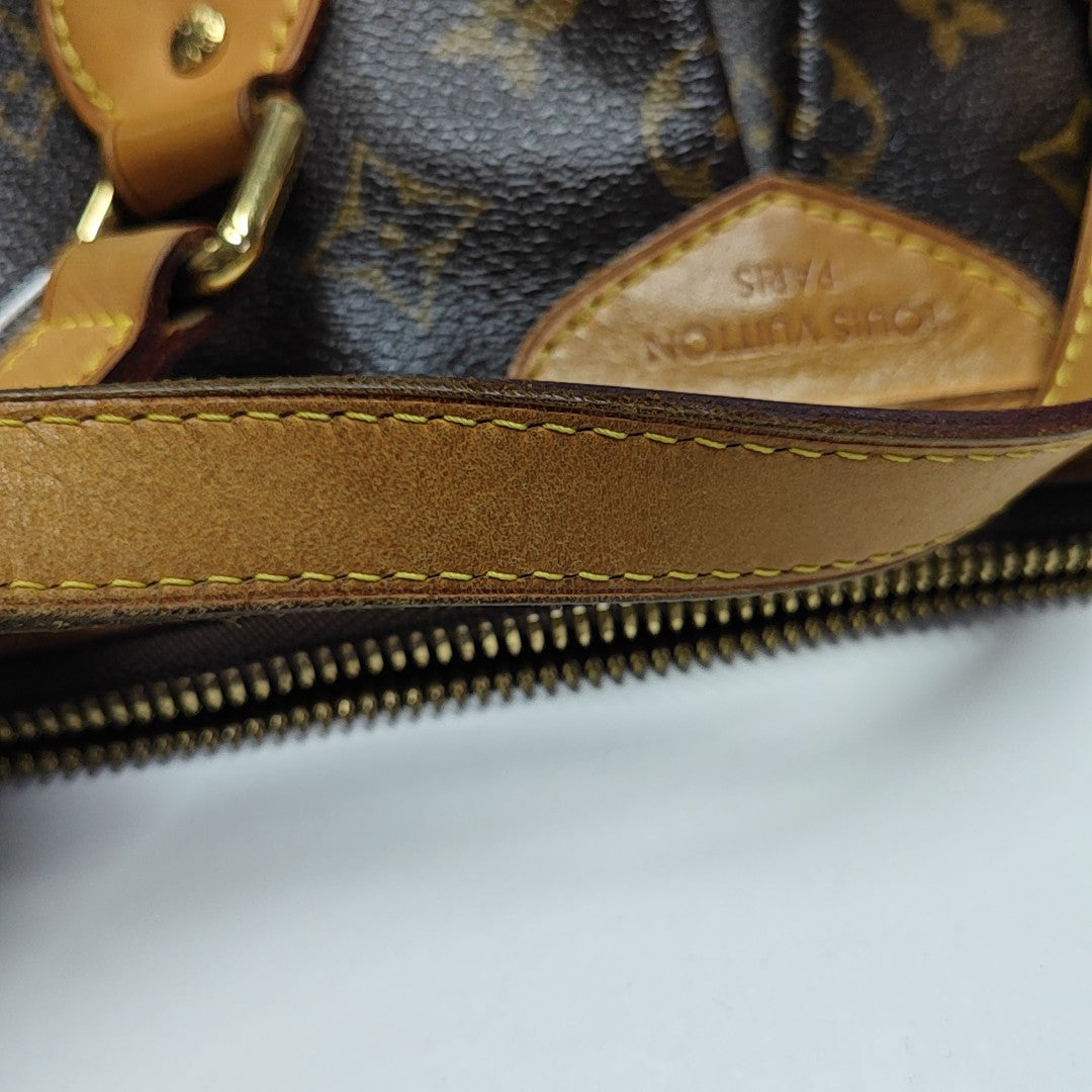 PALERMO PM Monogram Coated Canvas Brown