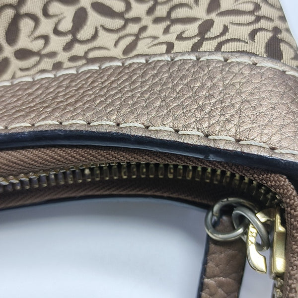 Monogram Canvas Top Handle Bag Beige