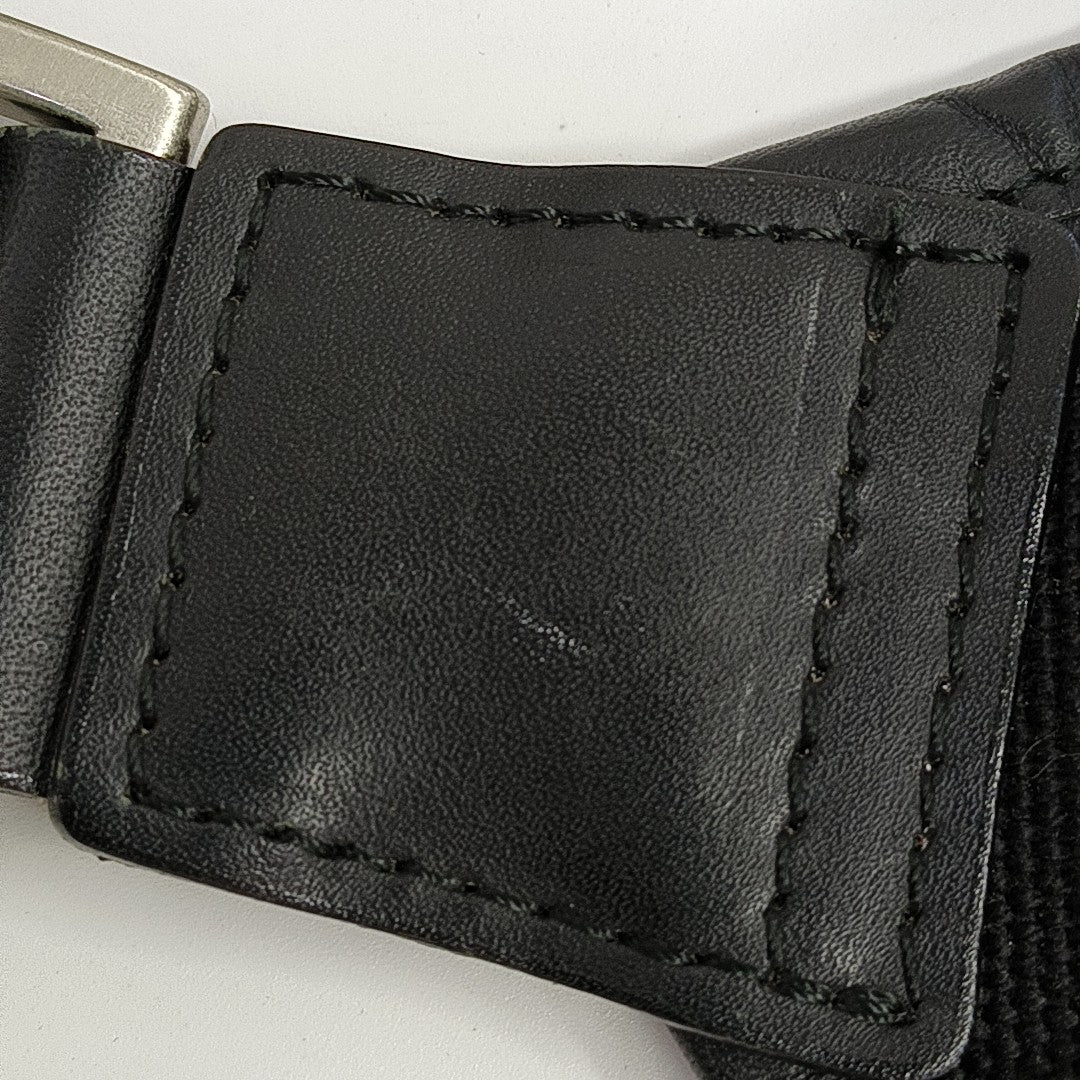 Canvas Belt Bag Black