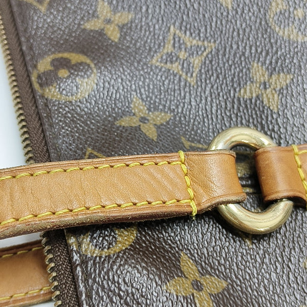 TOTALLY MM Monogram Coated Canvas Brown