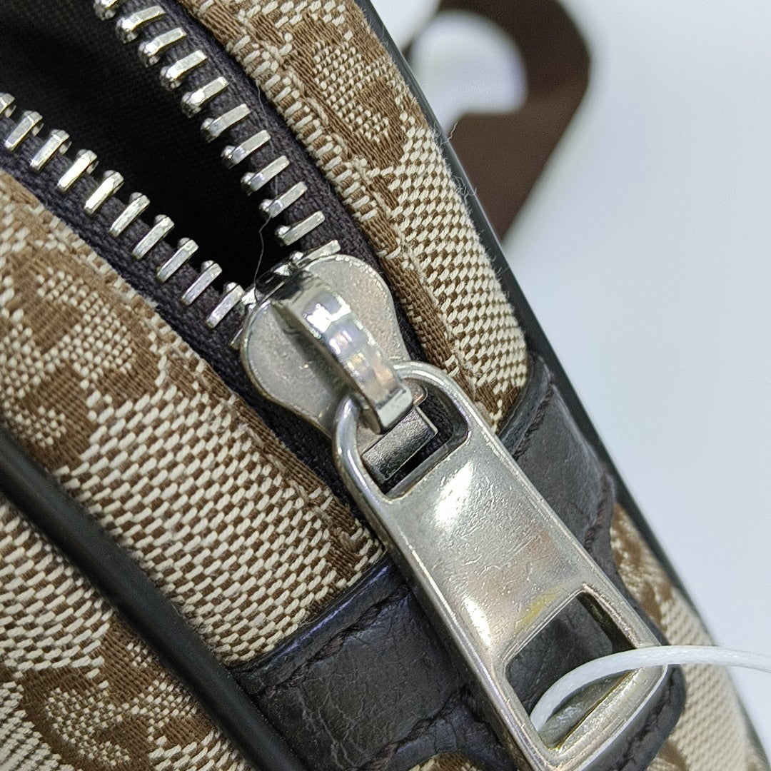 GG Supreme Monogram Canvas Brown