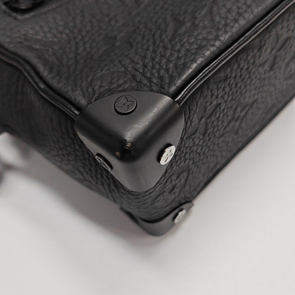 SOFT TRUNK Mini Monogram Calfskin Black