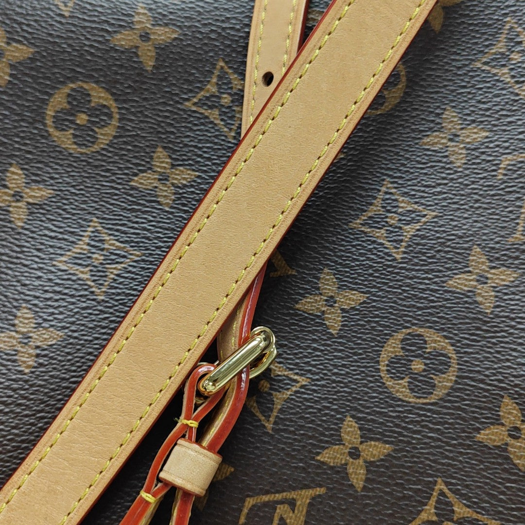 PALAIS PM Monogram Coated Canvas Brown