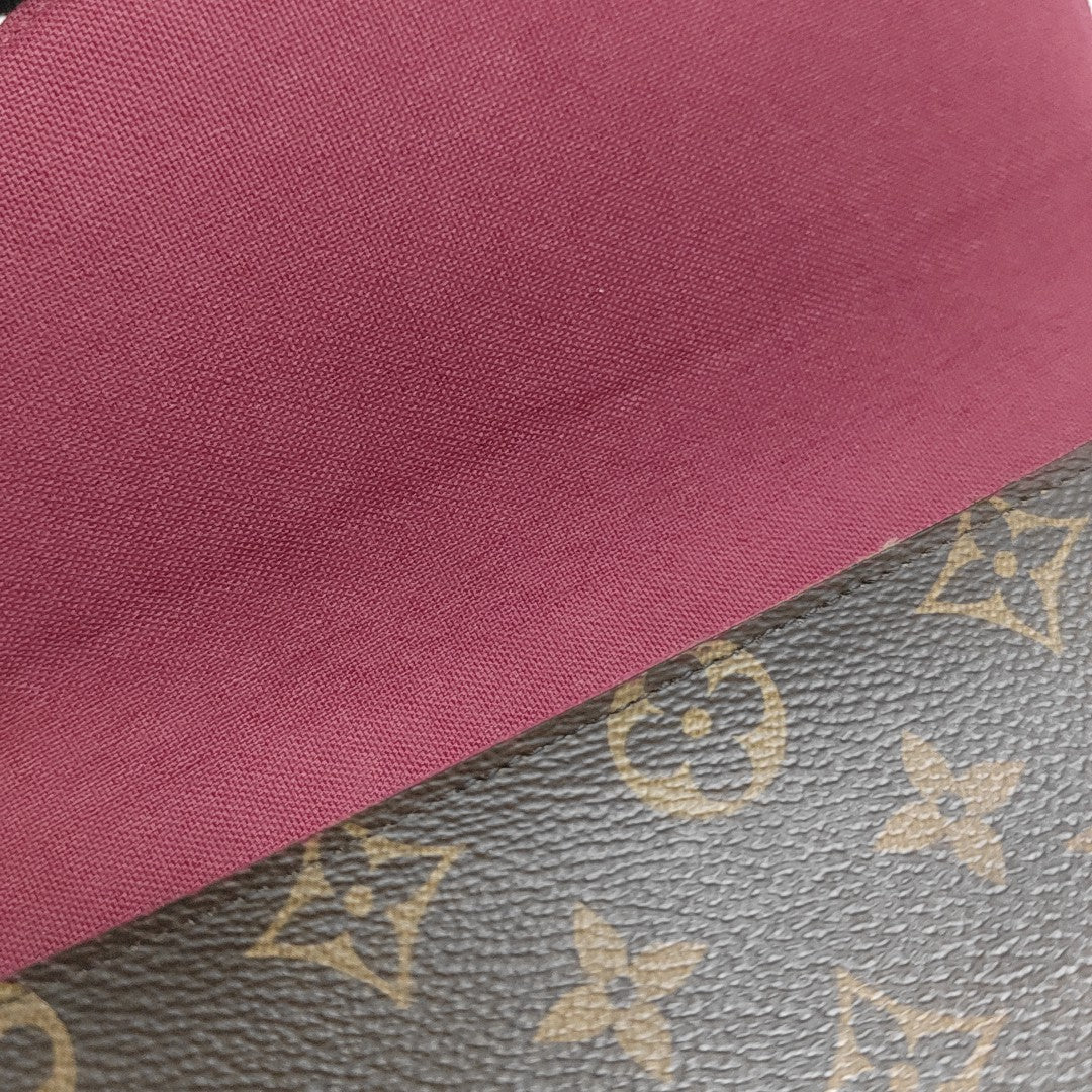 FÉLICIE Monogram Coated Canvas Brown