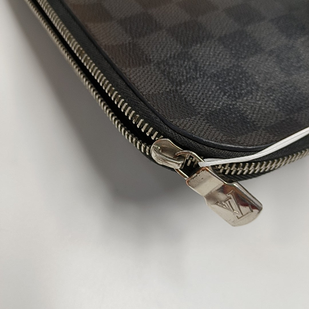 JOUR PM Damier Graphite Coated Canvas Gray