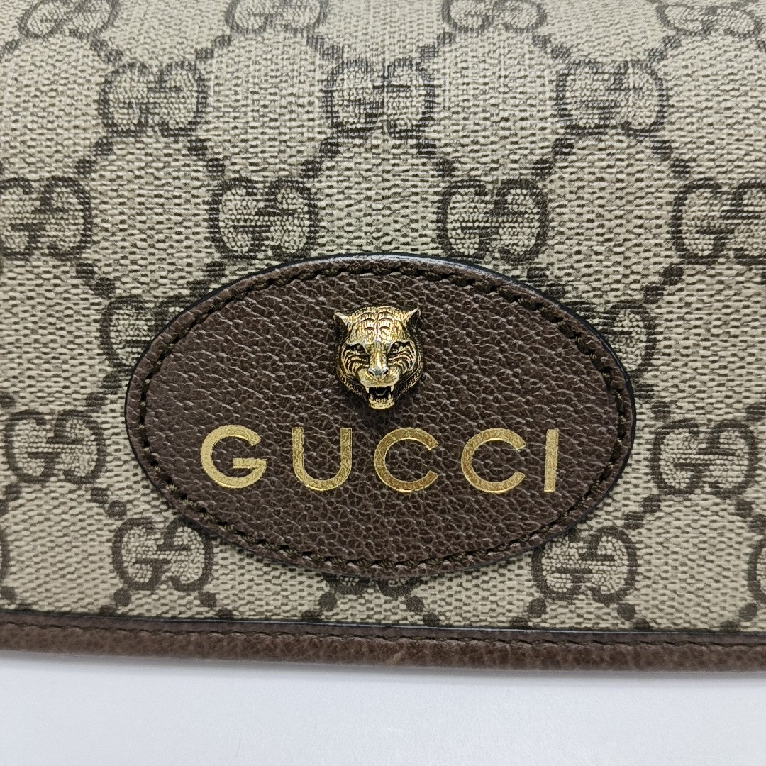 Neo Vintage Monogram Coated Canvas Beige