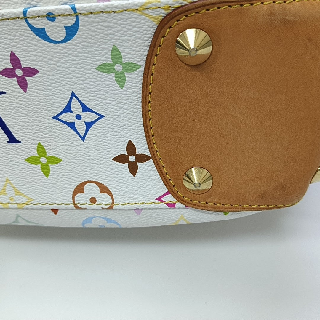 LV × TM JUDY PM Monogram Coated Canvas White