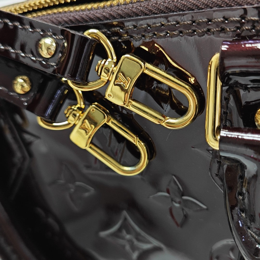 ALMA BB Monogram Calfskin Red