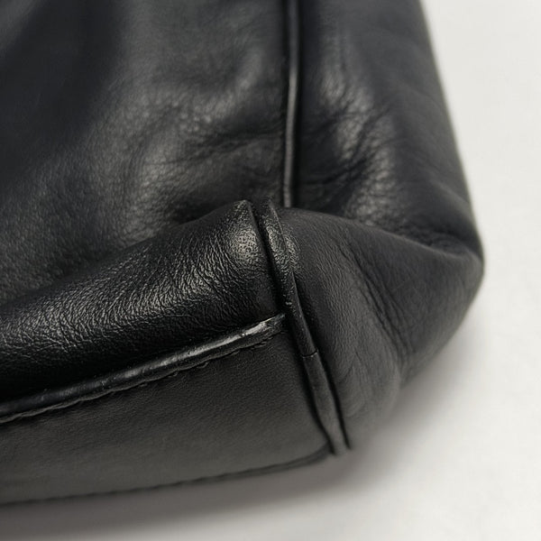 Calfskin Clutch Black