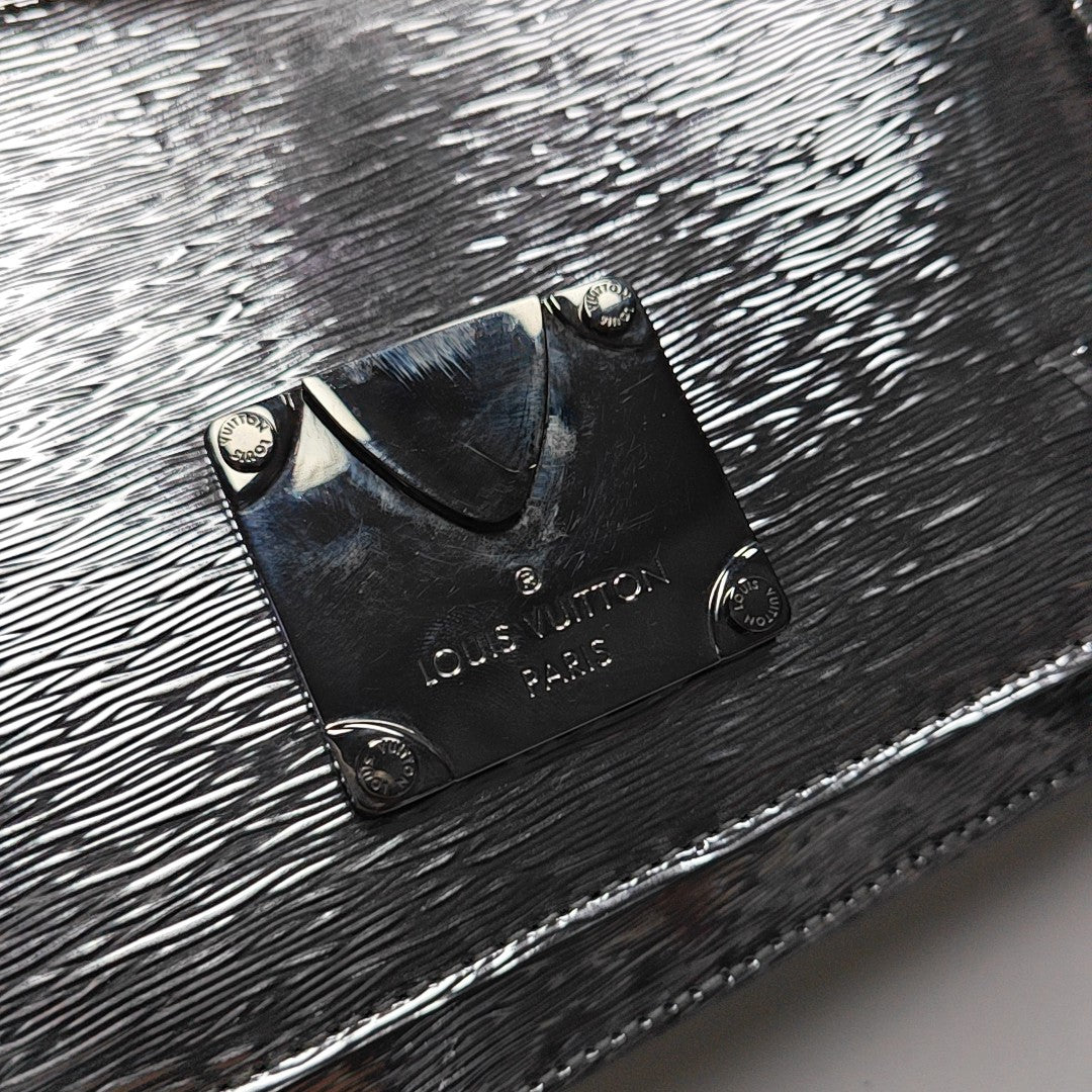 MONCEAU Patent Leather Silver