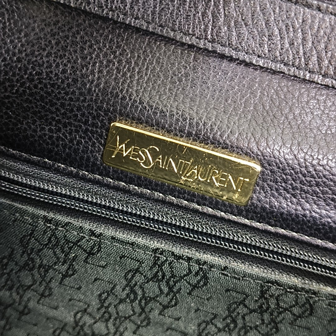 Calfskin Shoulder Bag Black