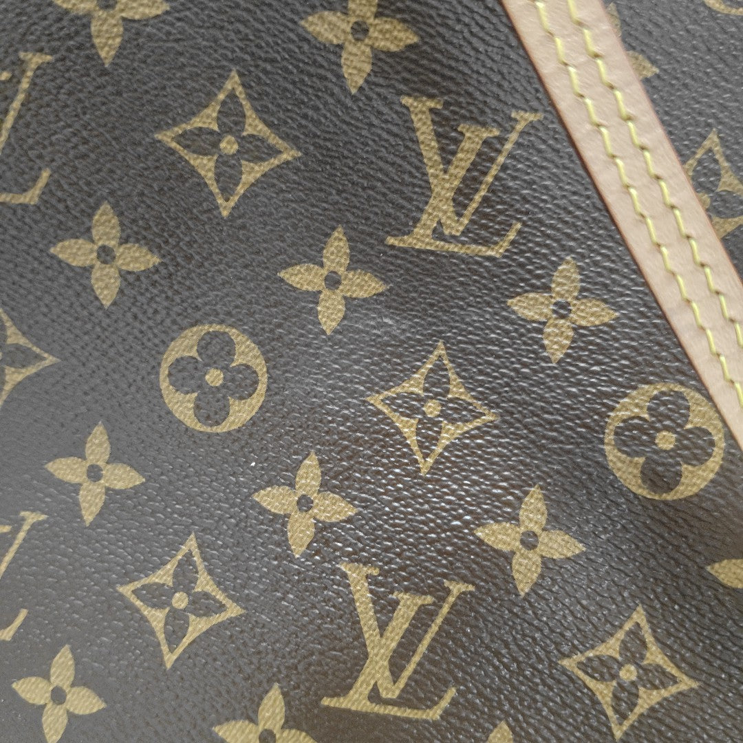 CARRY IT Monogram Coated Canvas Brown