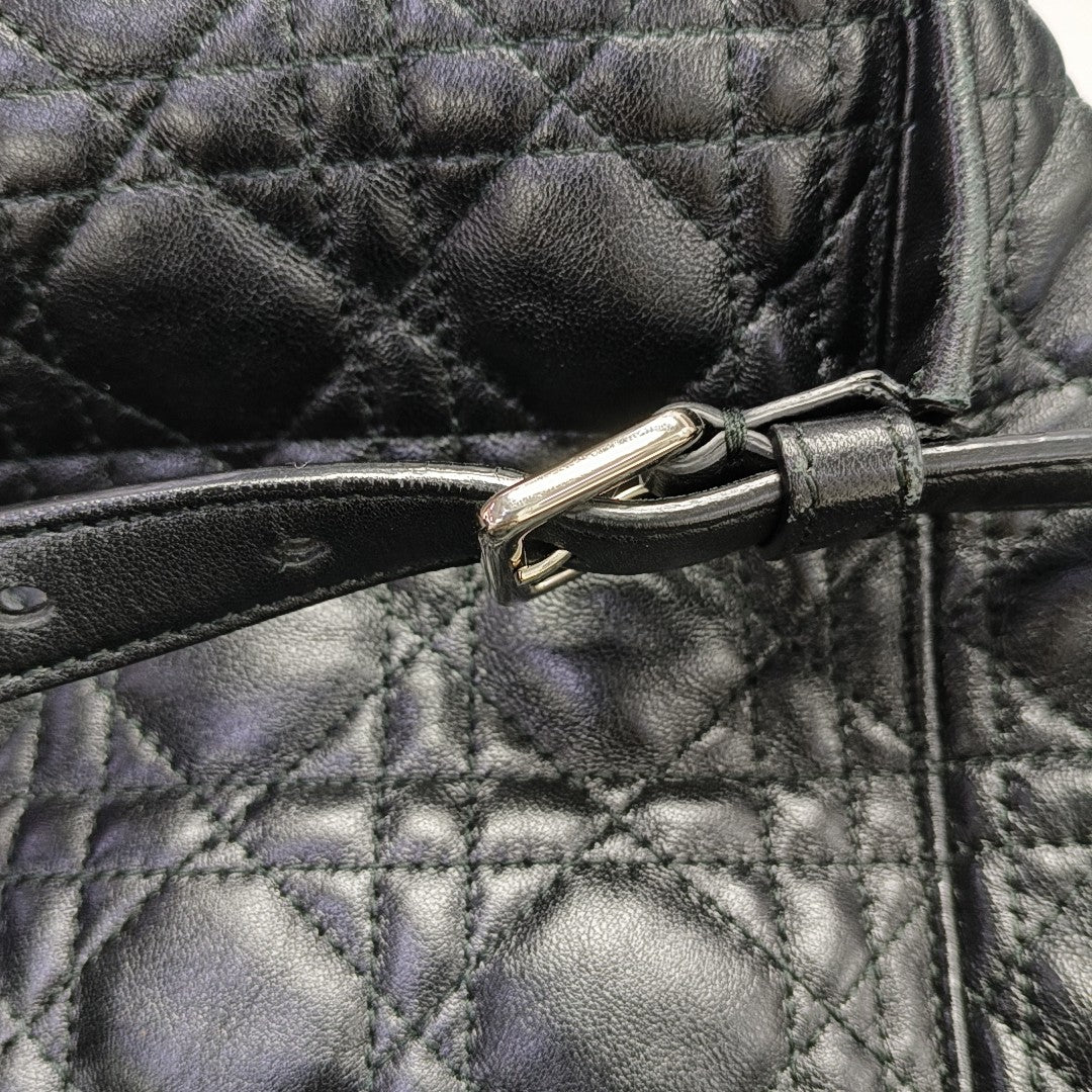 Stardust Cannage Lambskin Black