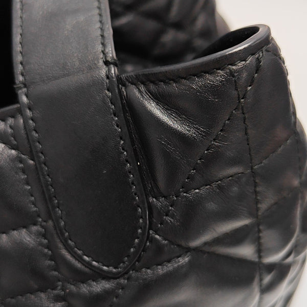 Toujours Medium Cannage Calfskin Black