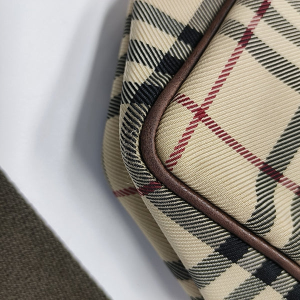 Canvas Shoulder Bag Brown