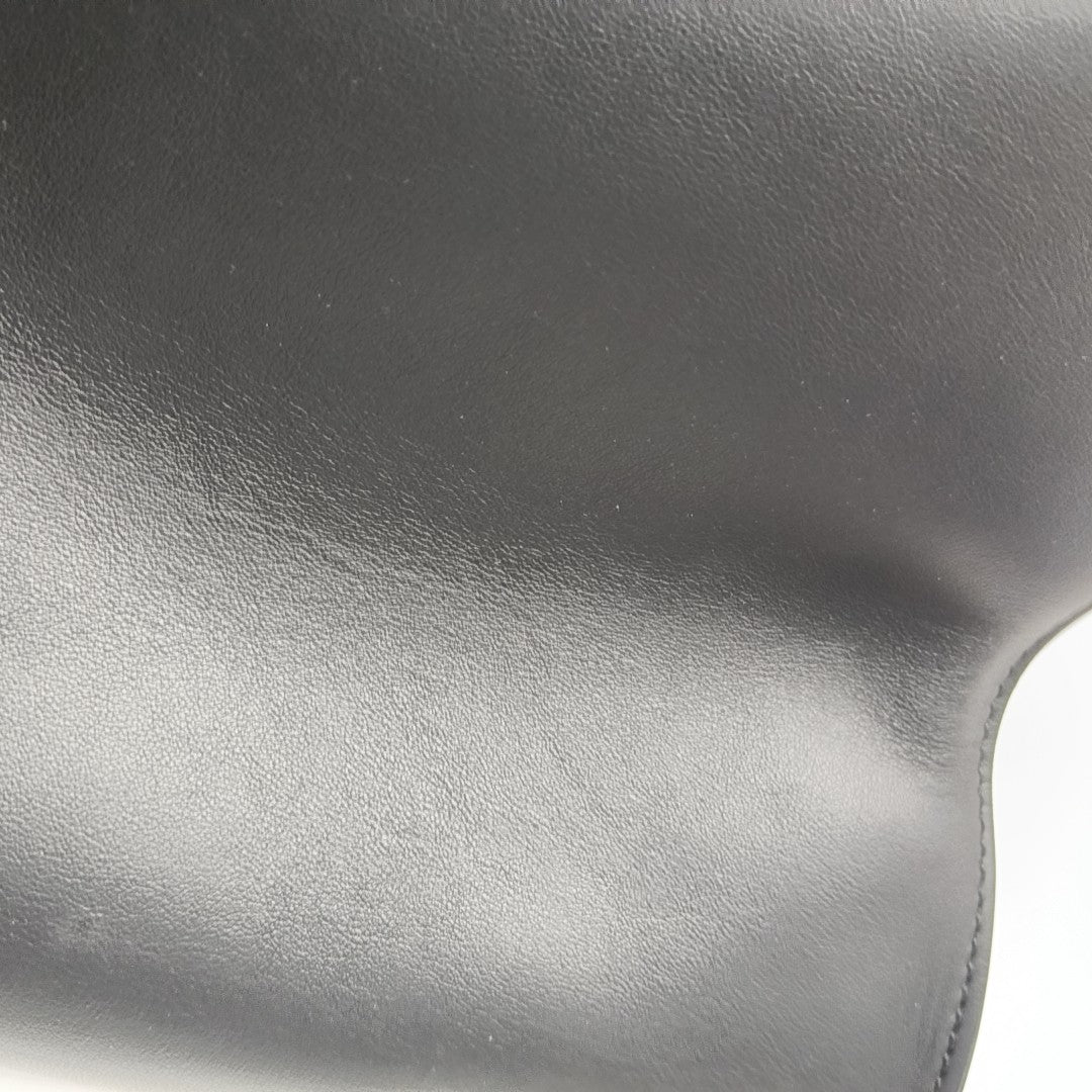 Peekaboo Large Calfskin Black