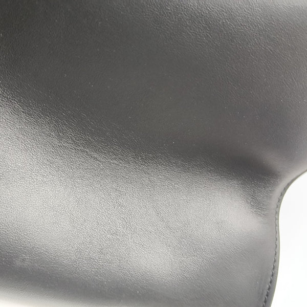 Peekaboo Large Calfskin Black