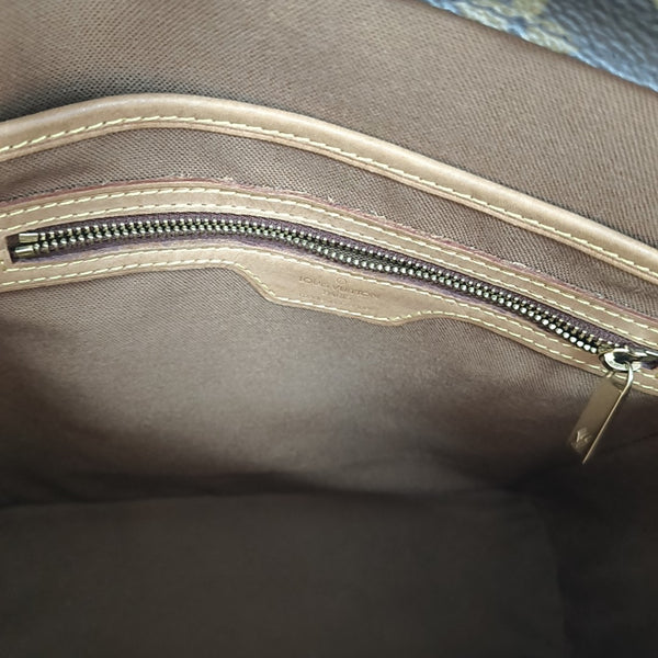 VINTAGE VAVIN GM Monogram Coated Canvas Brown