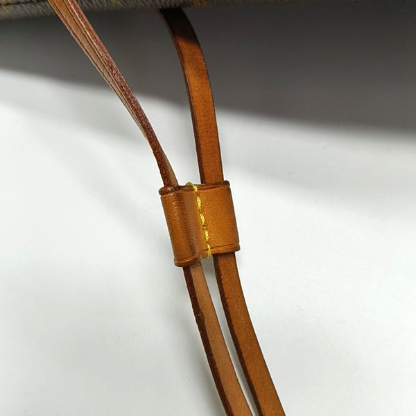 NEVERFULL MM Monogram Coated Canvas Brown