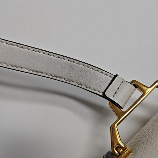 Miu Lady Calfskin White