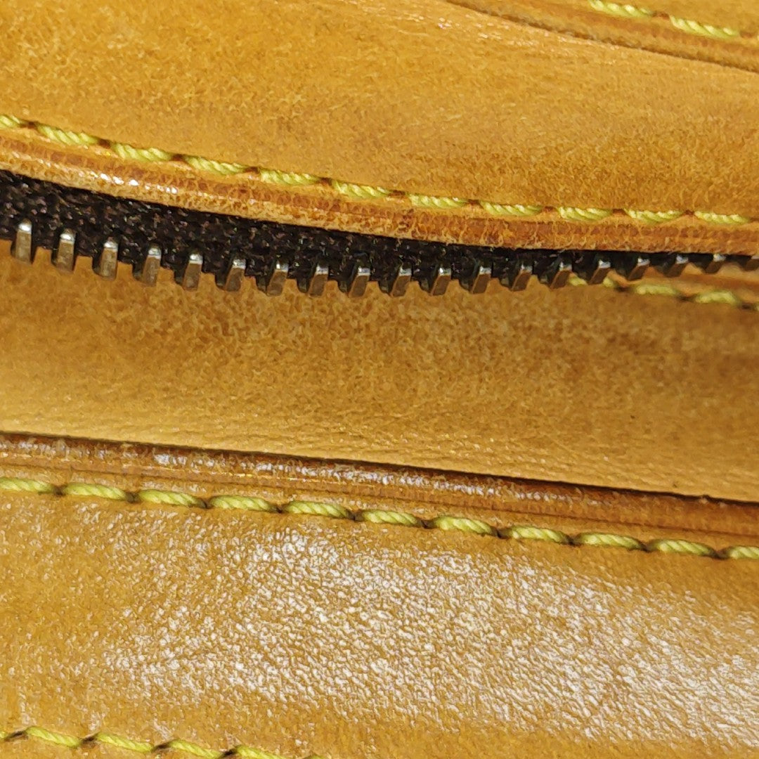 HUDSON MM Monogram Coated Canvas Brown