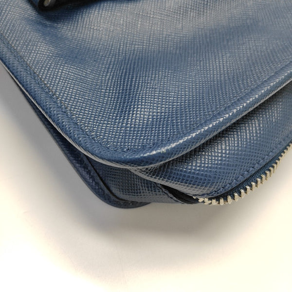 Suitcase Saffiano Calfskin Blue