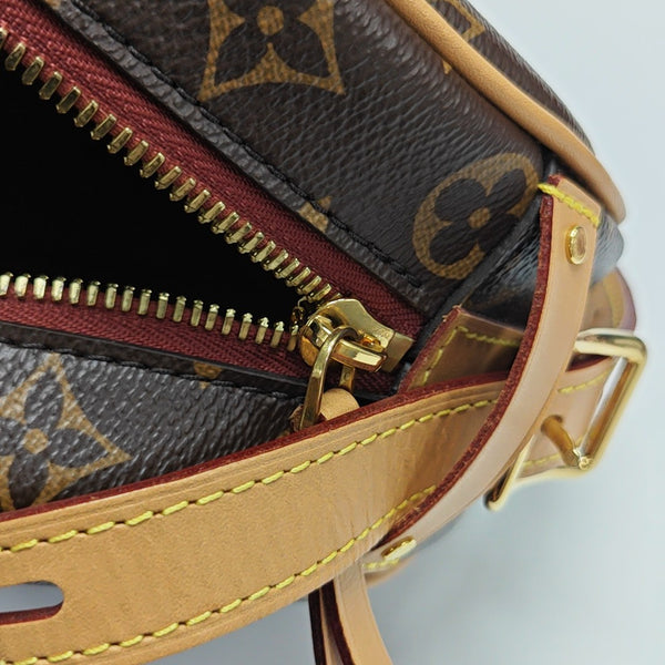 BOITE CHAPEAU PM Monogram Coated Canvas Brown