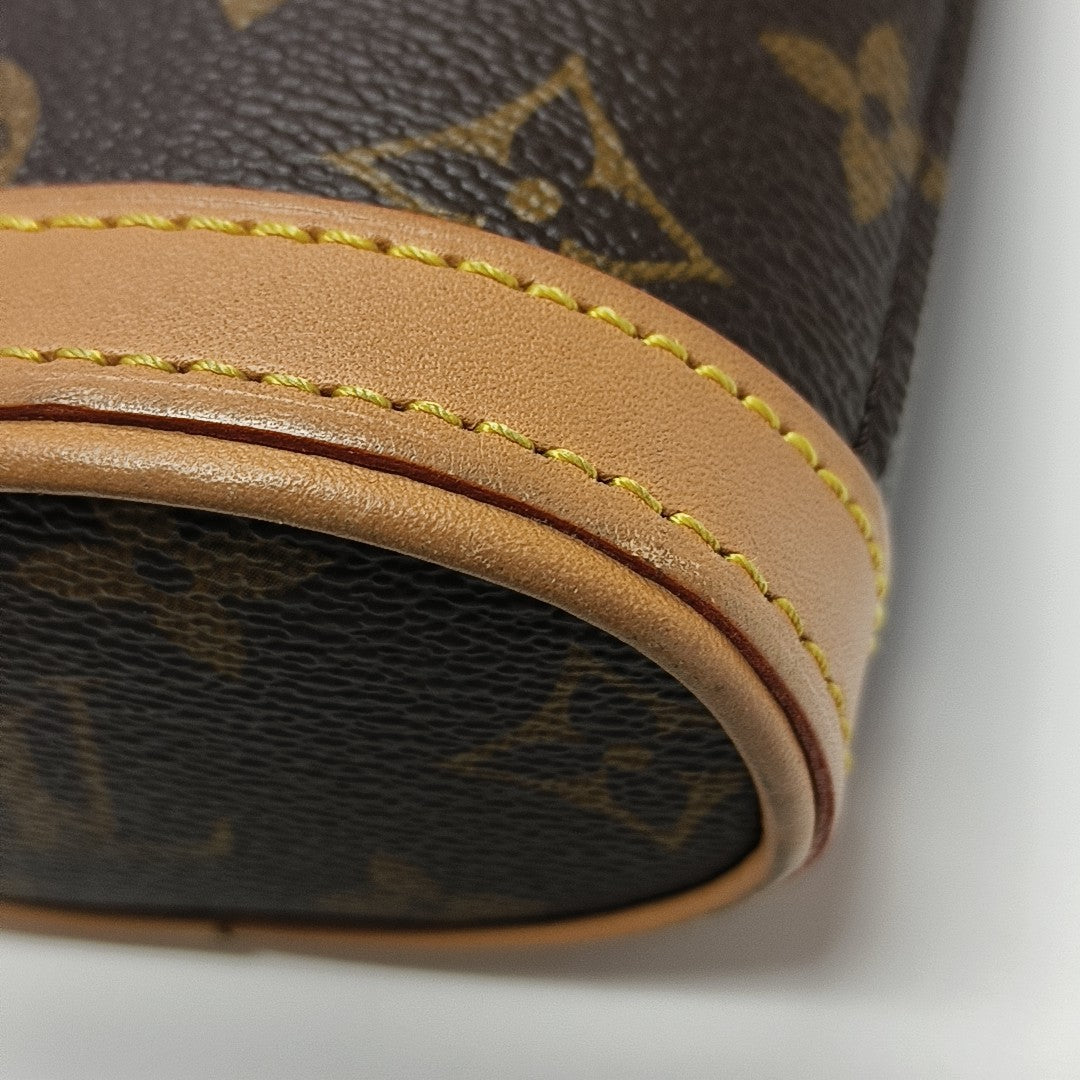FOLD ME Monogram Coated Canvas Brown