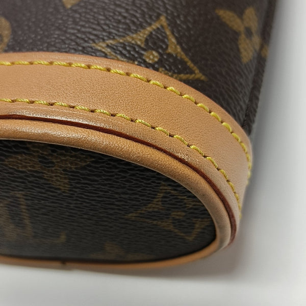 FOLD ME Monogram Coated Canvas Brown