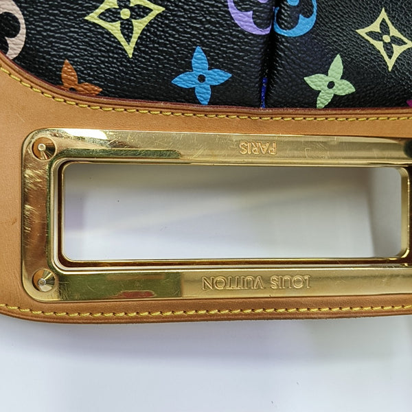 LV × TM JUDY MM Monogram Coated Canvas Black