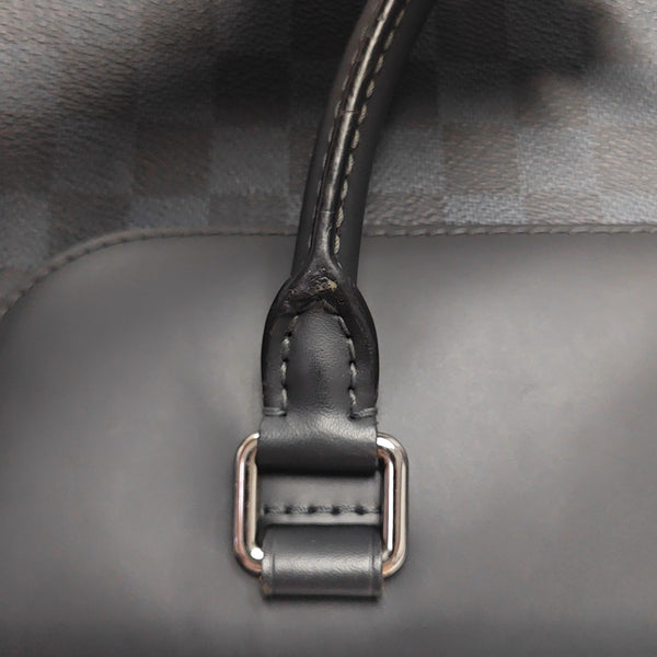 PORTE-DOCUMENTS Damier Coated Canvas Blue