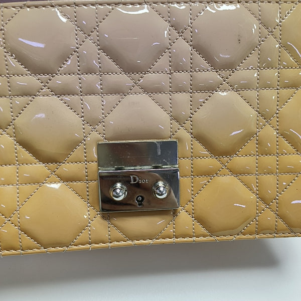 Rendez-Vous Cannage Patent Leather Yellow