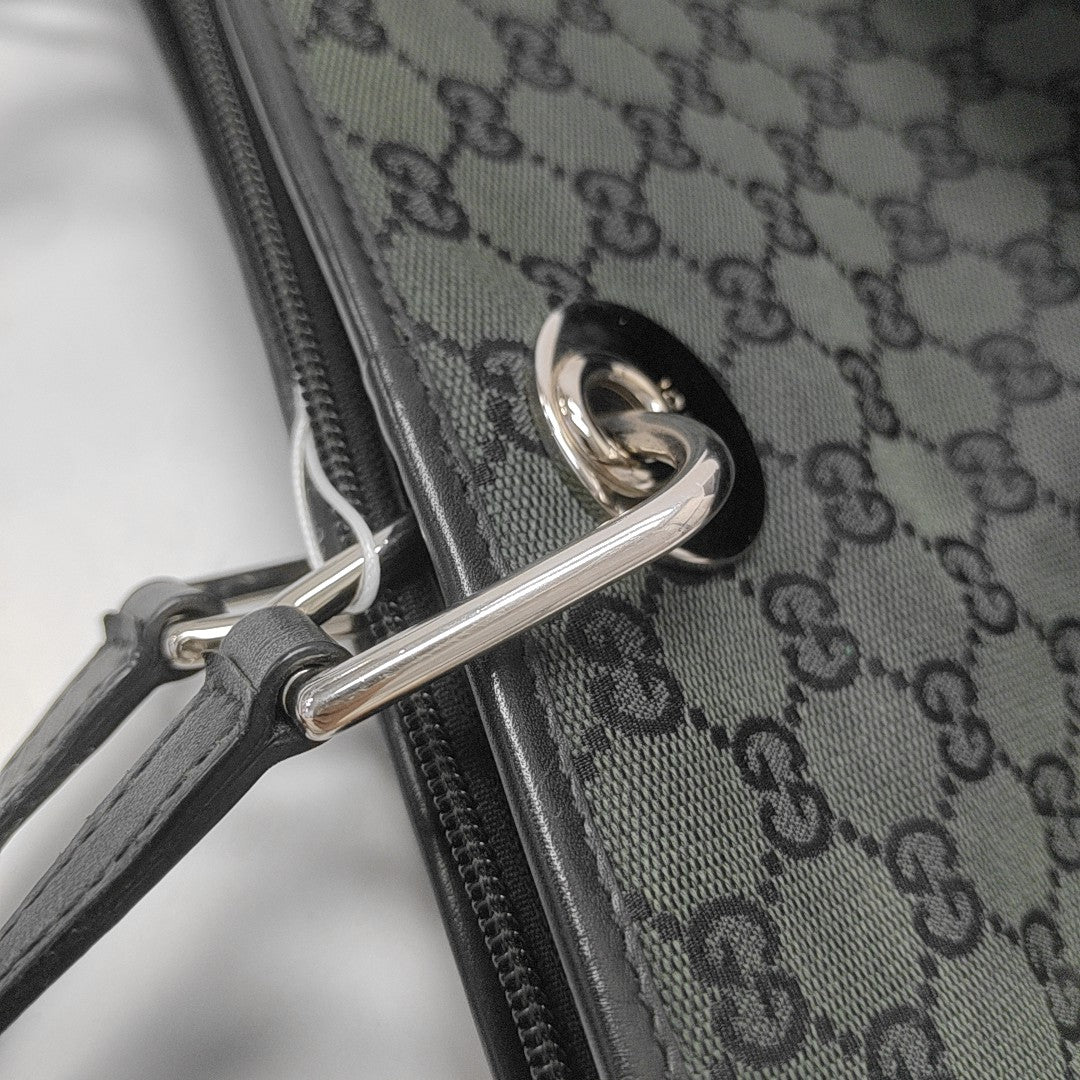 Monogram Canvas Top Handle Bag Green