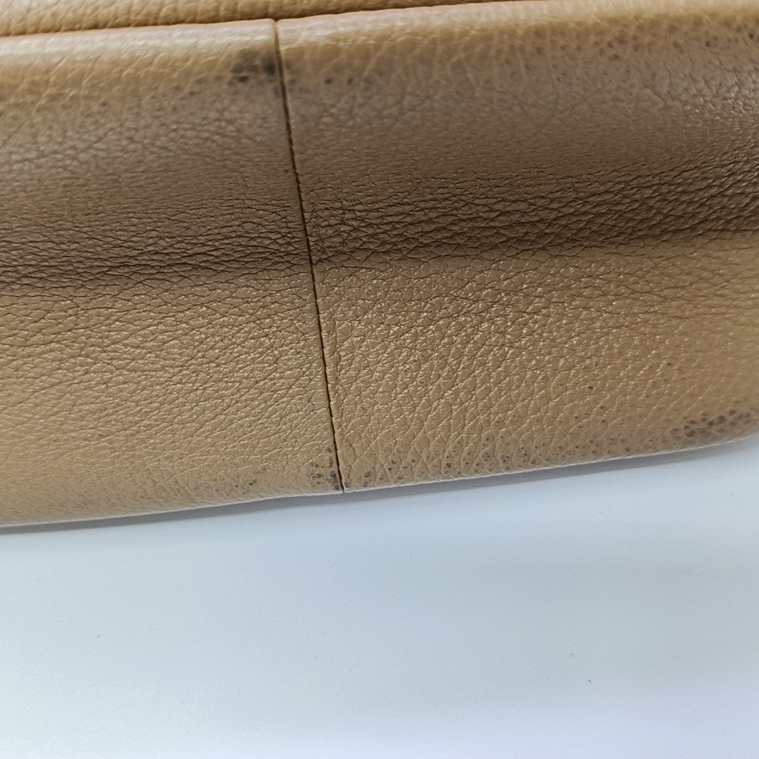 Calfskin Tote Bag Mini Brown