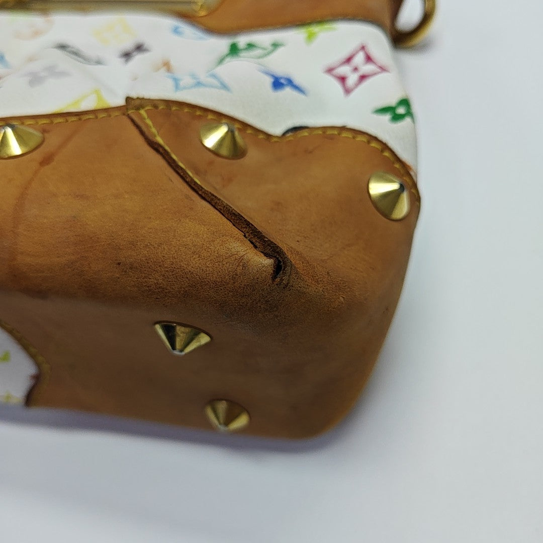 LV × TM JUDY MM Monogram Coated Canvas White